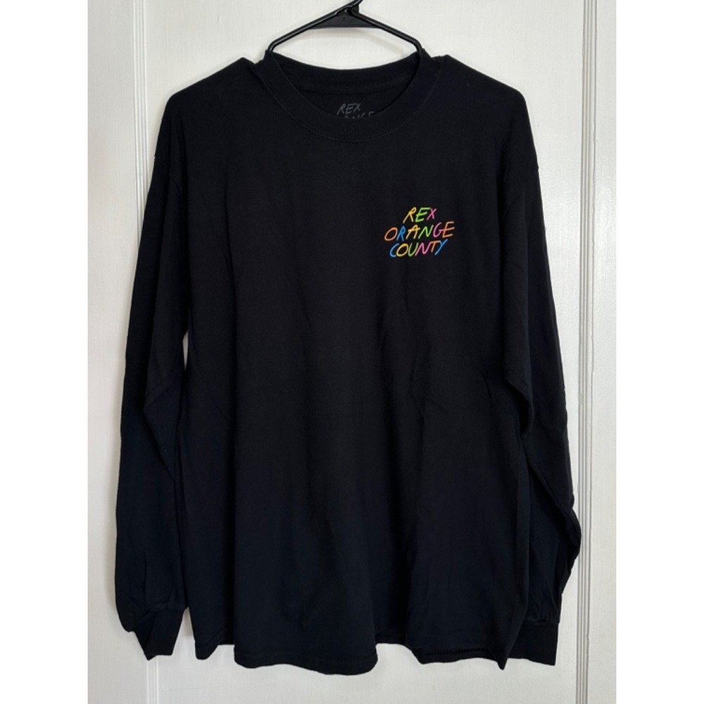 Rex Orange County Size L Black PONY Album Promo Long Sleeve Shirt